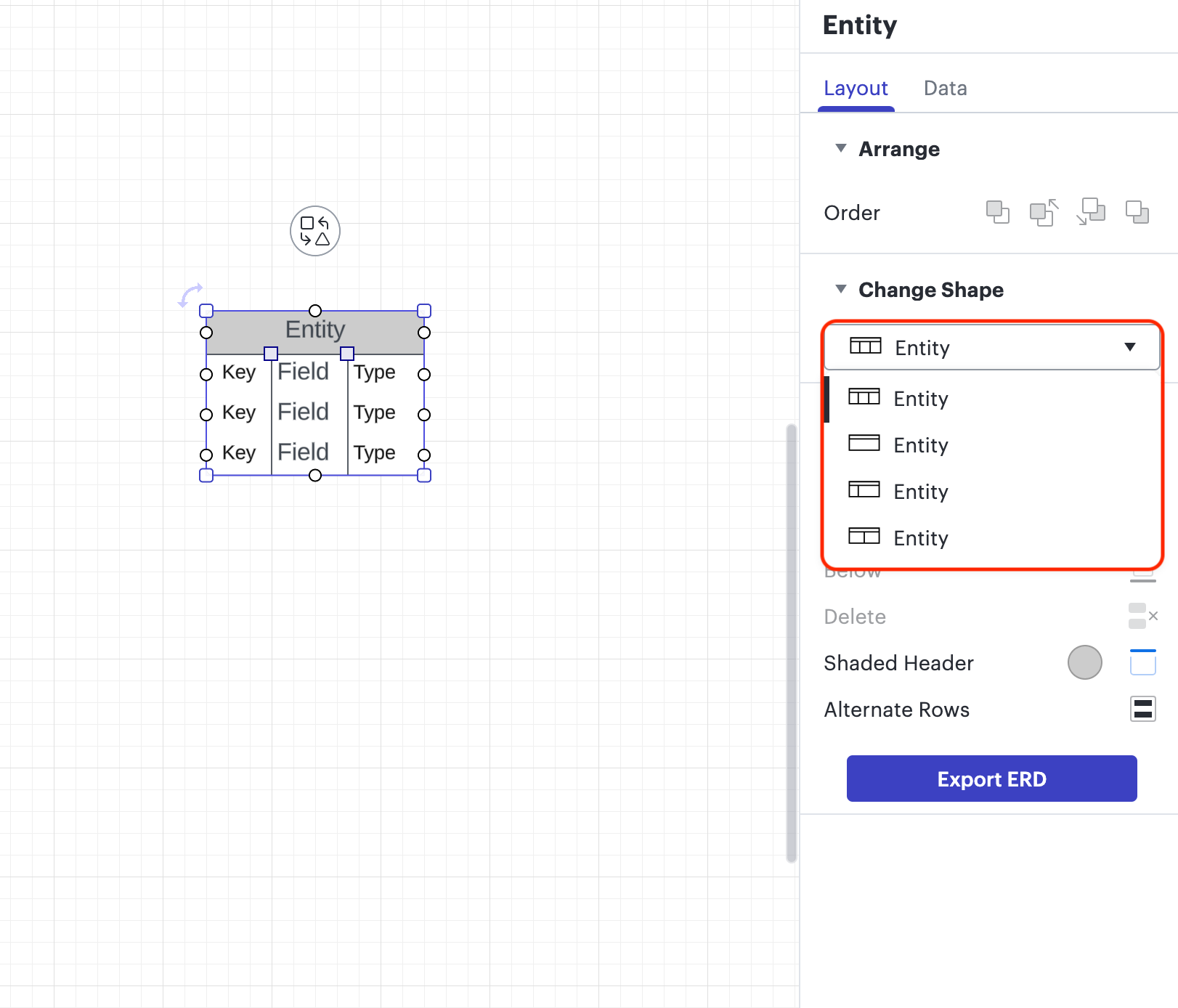 Adding Columns To Entity Relationship Diagram In Lucidchart Community