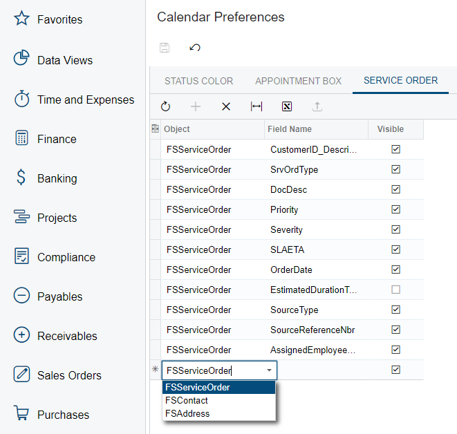 Board Preferences