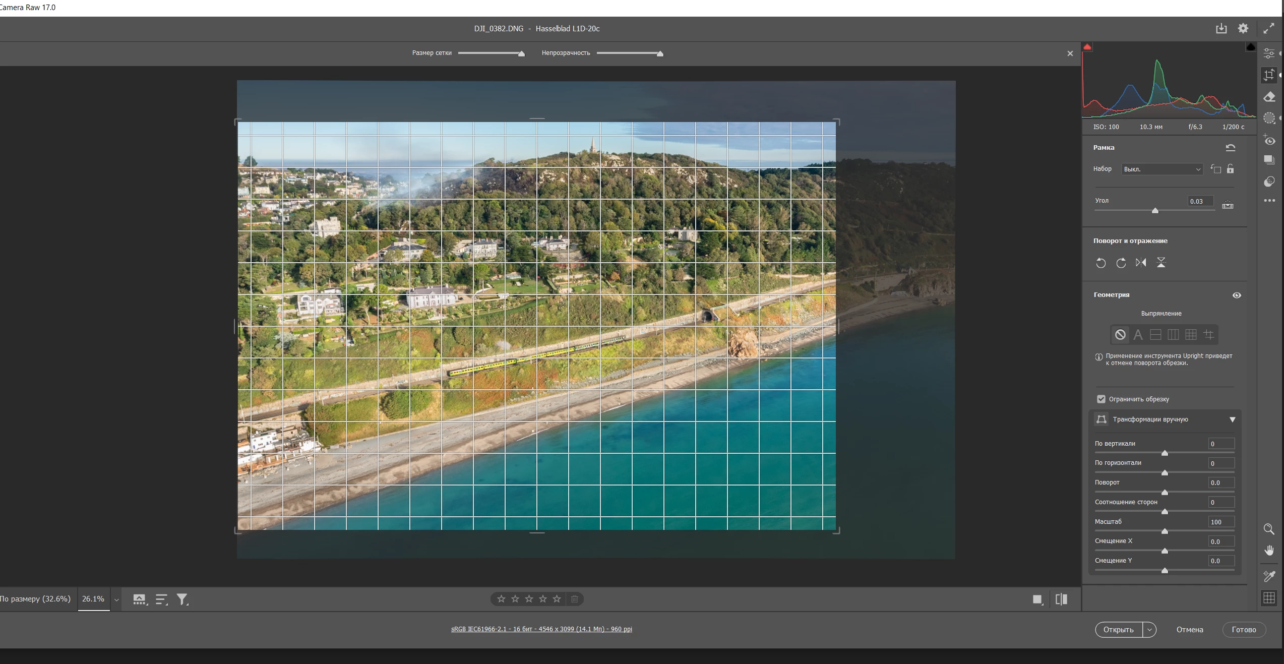Incorrect grid when cropping in camera RAW | Community