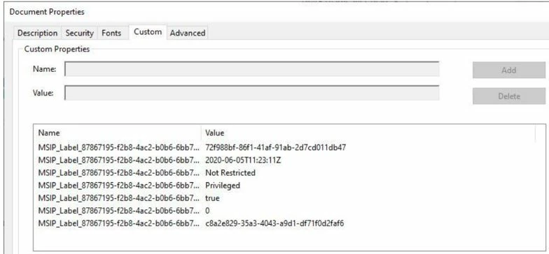 PDF MIP Plug in for Acrobat - classification properties of protected ...