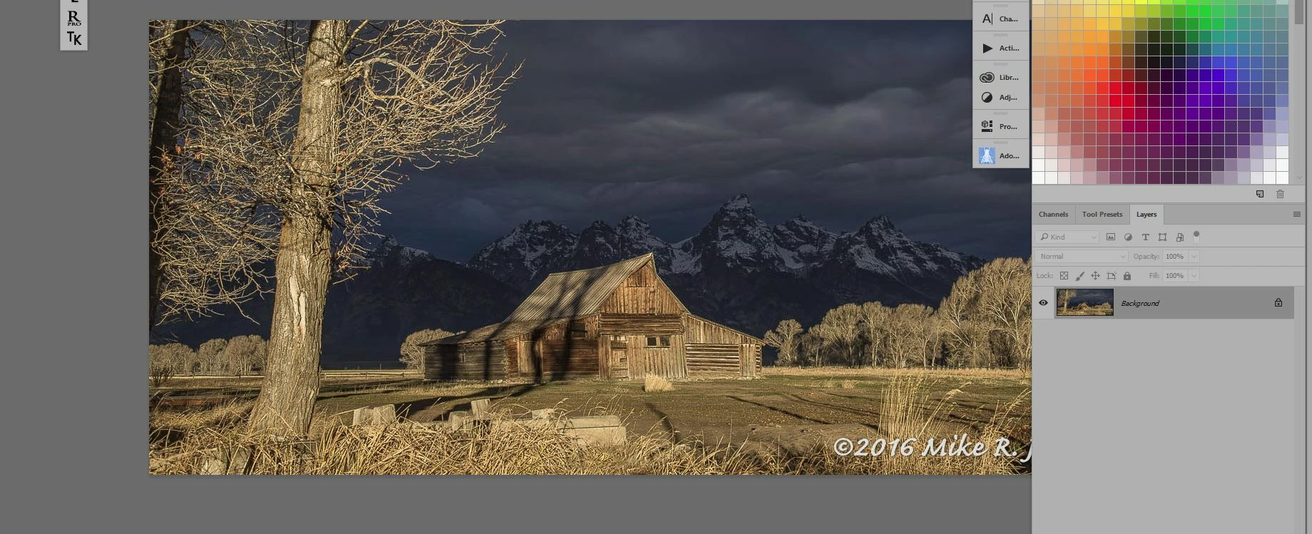 Photoshop CC 2017 : Moving Image Around on Artboard? | Community