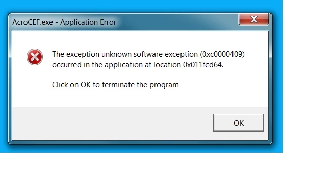 adobe acrobat error | Community