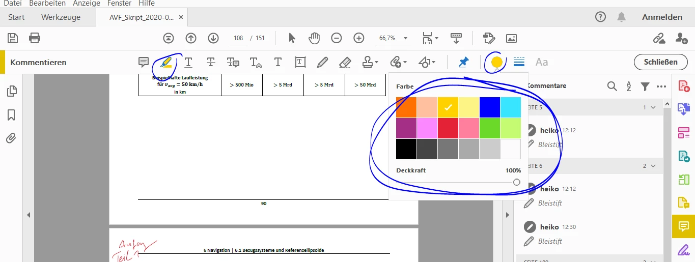 Adobe Acrobat DC - selection standardize color | Community