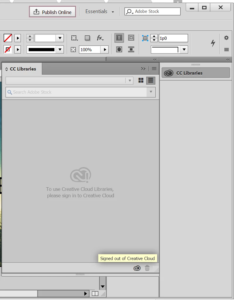 How to sign in to creative cloud libraries in desktop programs? | Community