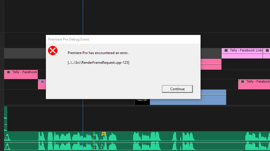 Premier Pro keeps crashing (used two hours searching, no answer to my ...