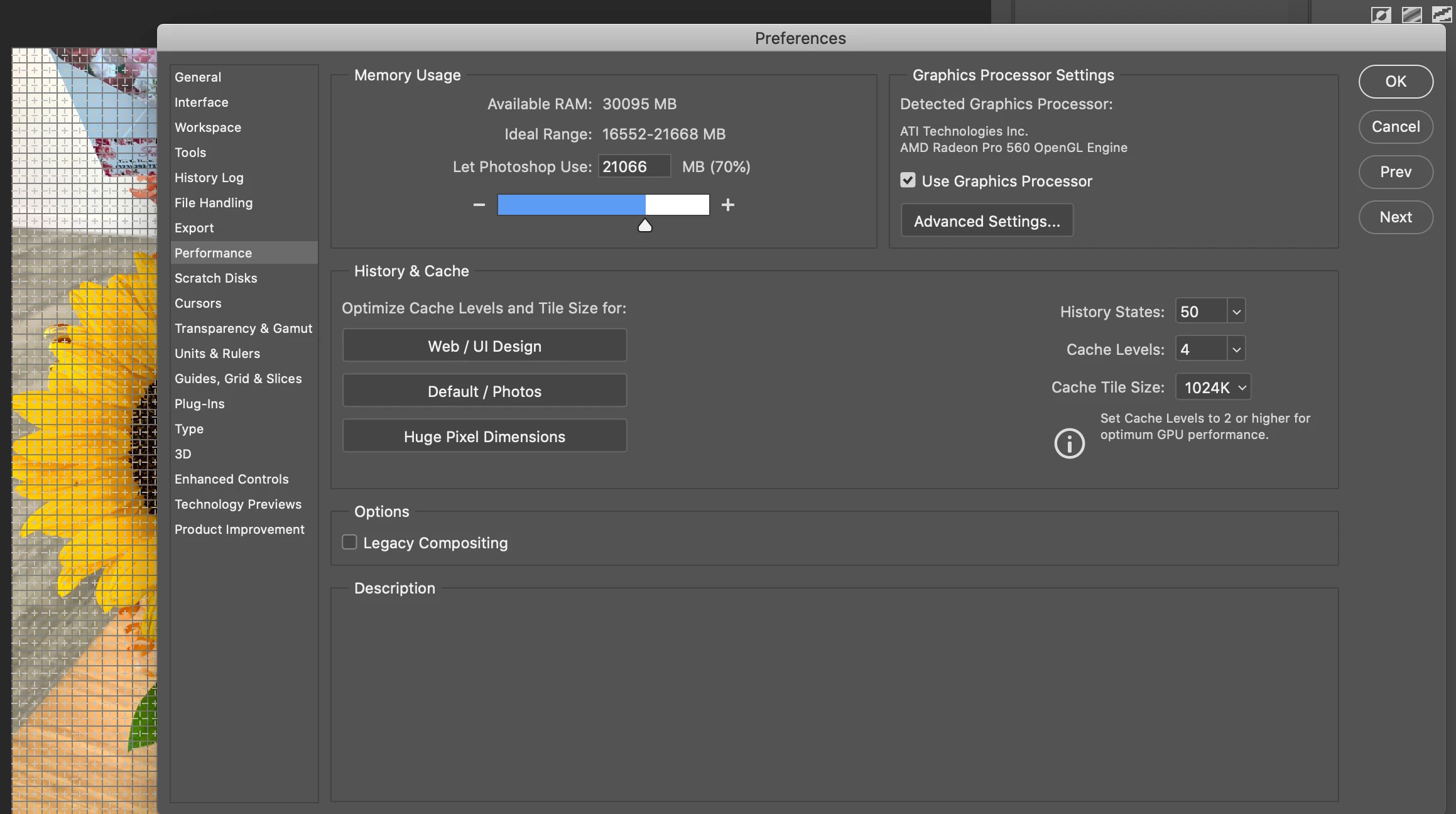 Photoshop open to images with boxes and white lines | Community