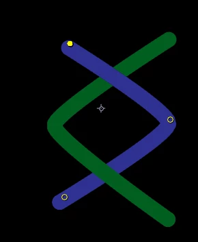 How to intersect 2 layers in 2 places during puppet tool animation ...
