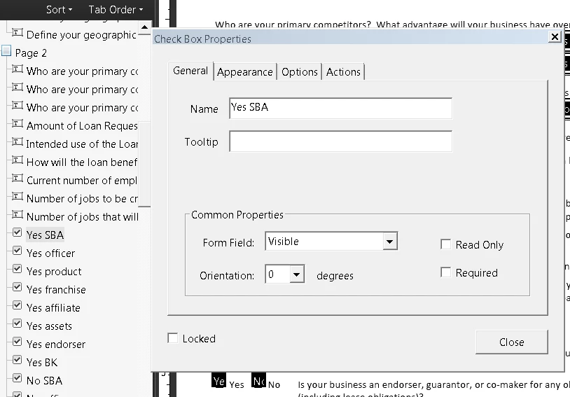 Working with check boxes | Community