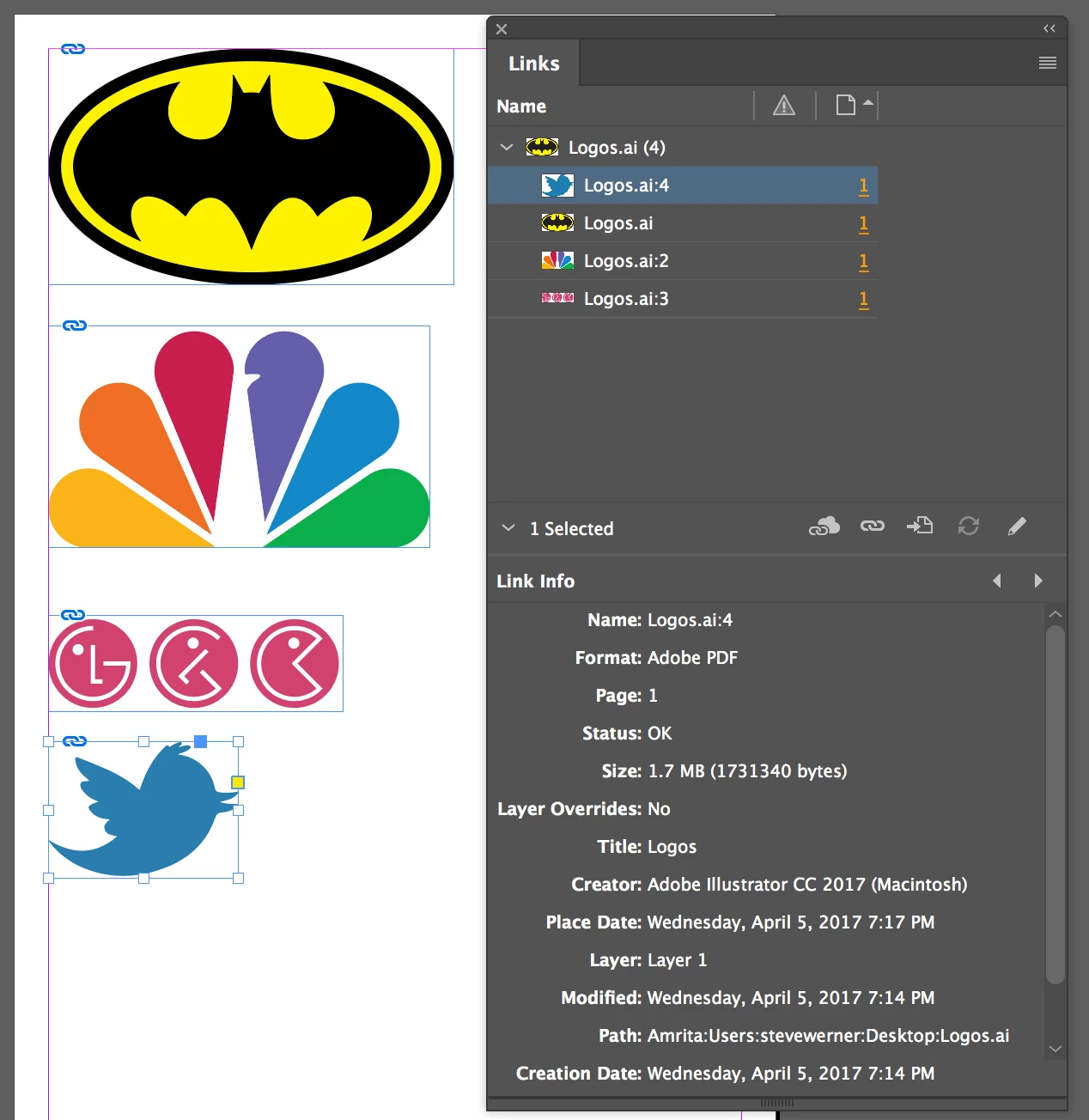 Illustrator artboards not showing up in InDesign | Community