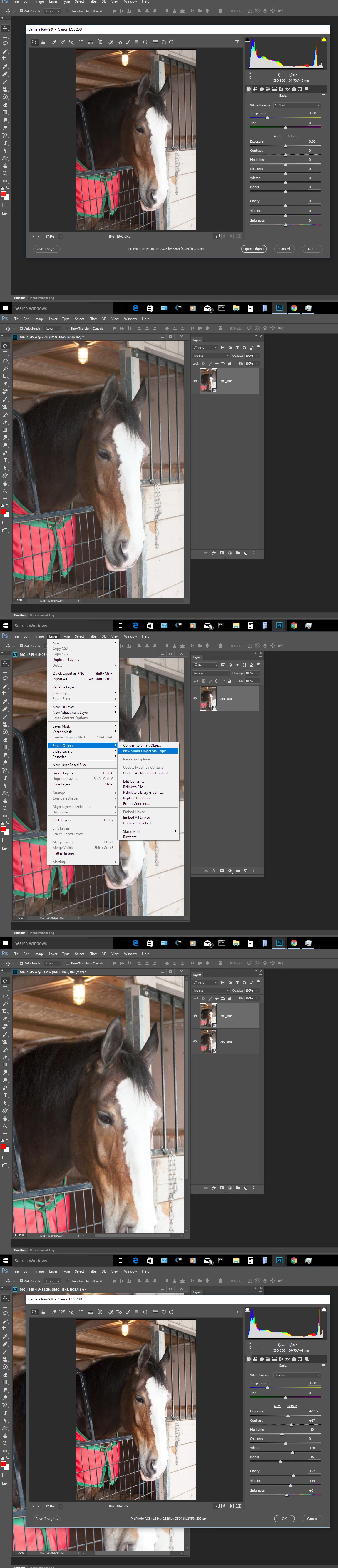 How to open multiple ACR snapshots into PS | Community