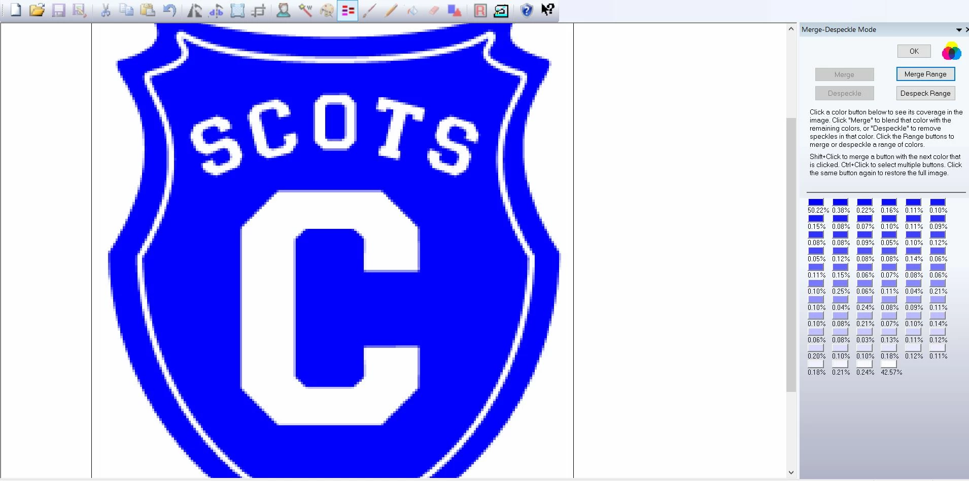 Exporting a 2-color image from PS opens as multi-color image in other ...