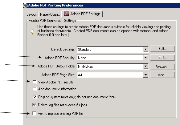 Pdf Input Folder How to configure ADOBE PDF to print in the same Output Folder for all ...