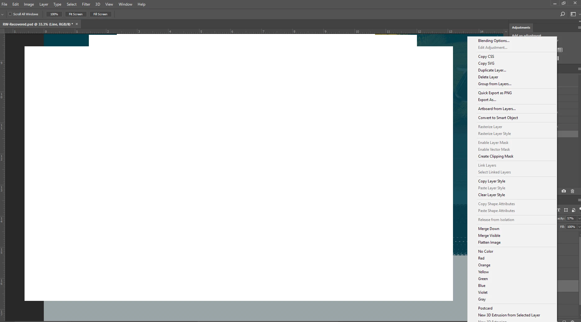 Why is my layers menu so big now? | Community