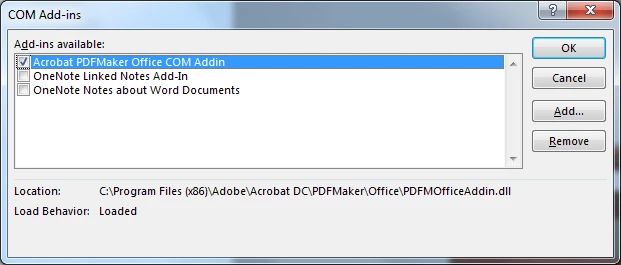 Acrobat DC COM Add-ins and using MS-word to make acrobat documents ...