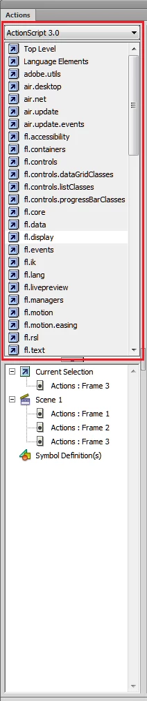 Missing Code Library from Actions Panel | Community