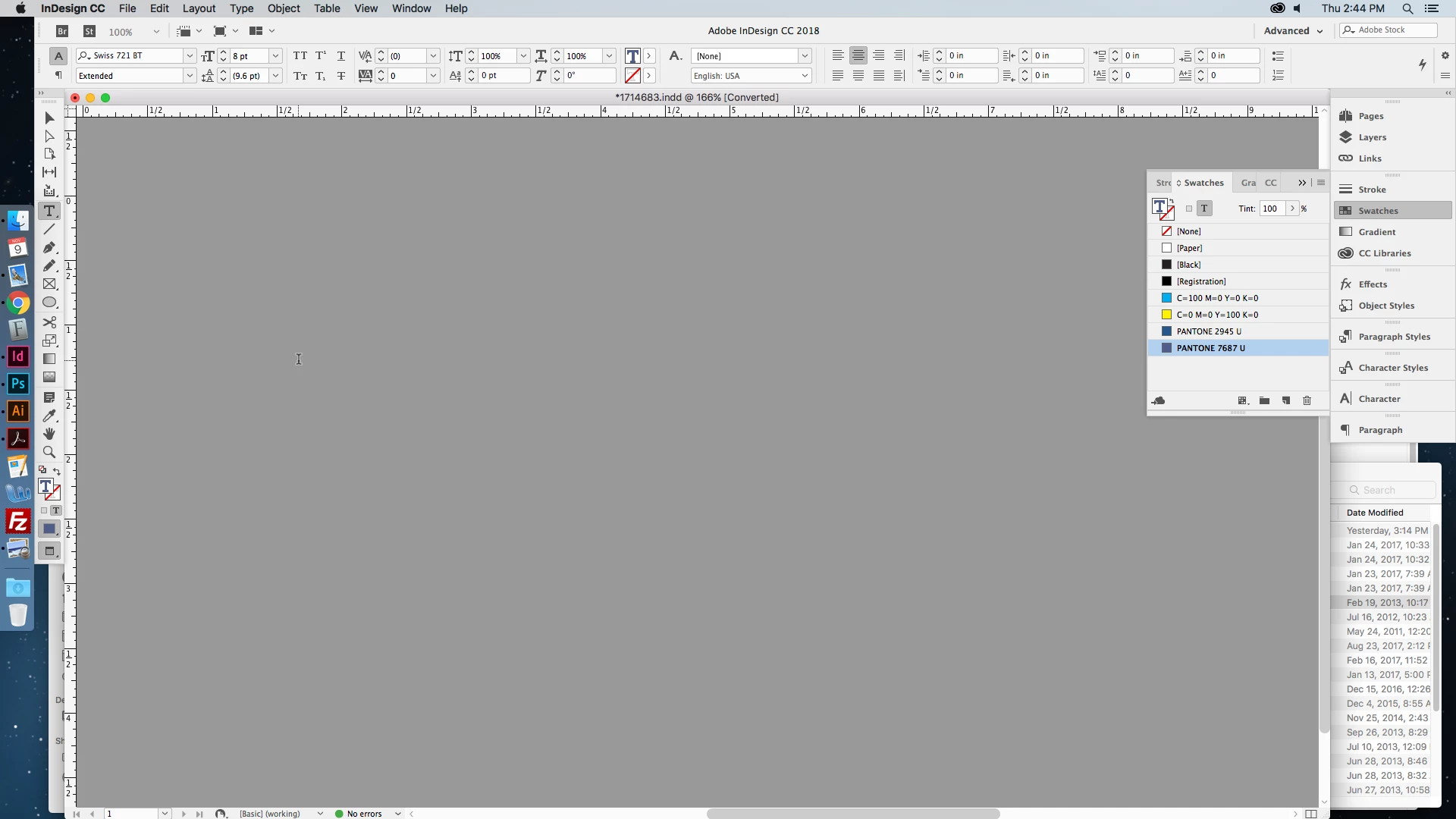 Text Select Mouse Text Selection Tool causes doc contents to disappear briefly with mouse ...