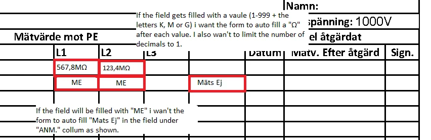 Making template: Make form autofill with symbol after input data ...