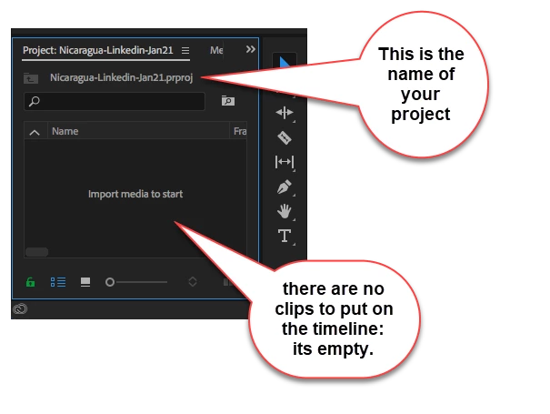 Opening/ Importing prproj file | Community