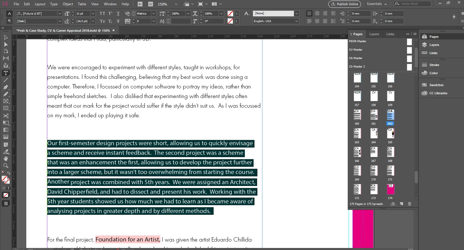 InDesign CS6 - Font is missing, but its not? | Community