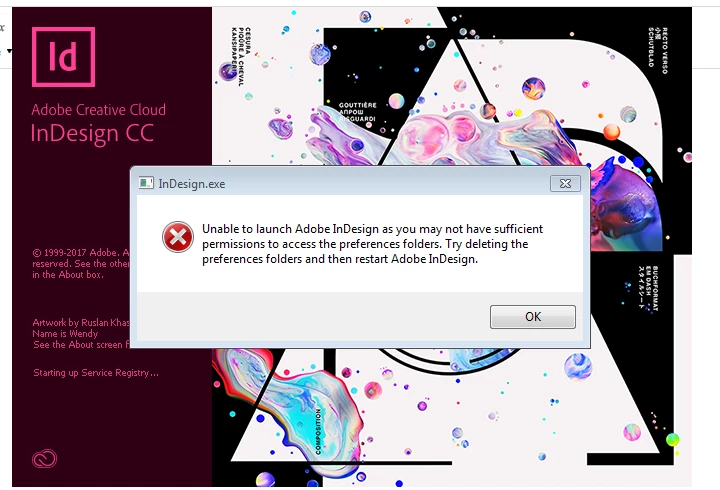 Unable to launch InDesign (Windows) | Community