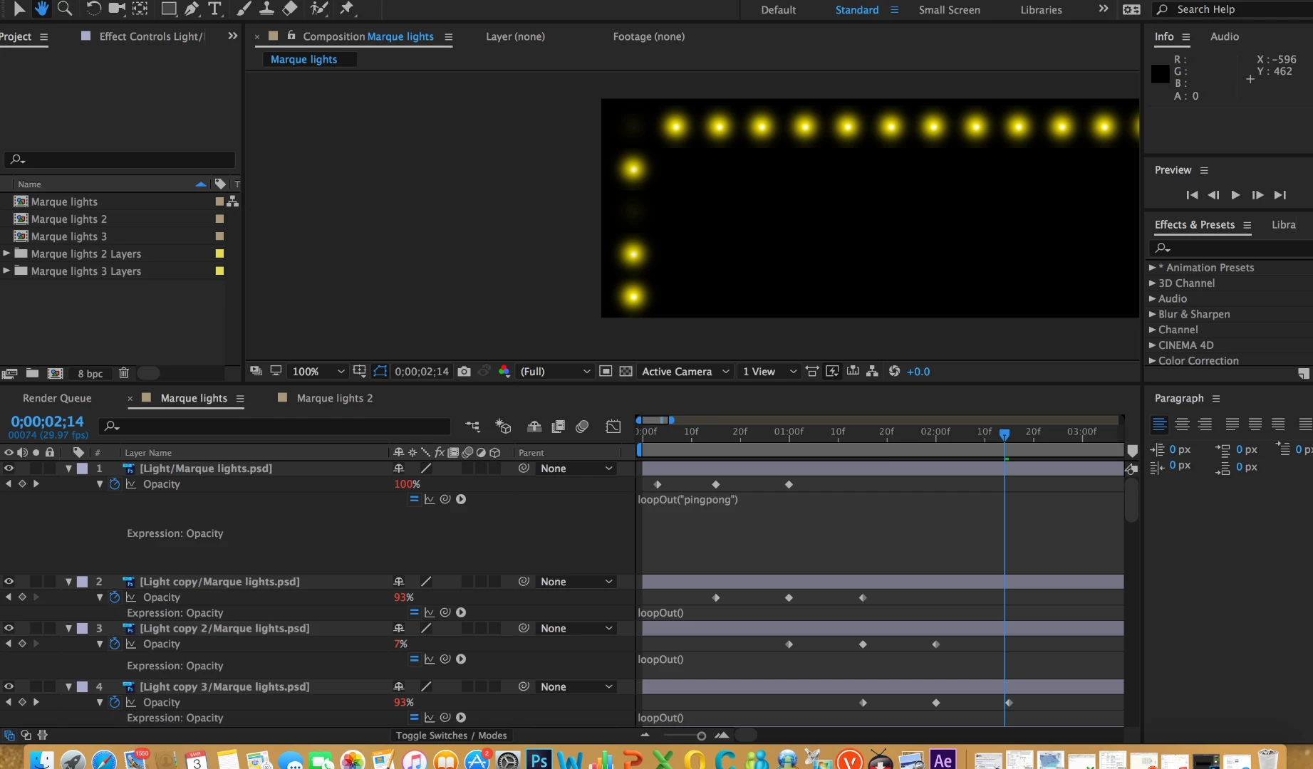 Loop In Loop Out loopOut expression works on all layers but the first layer? | Community