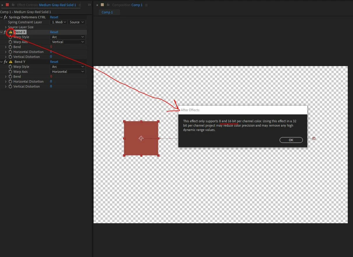 why can i slove fx error support 8 bit per channel ? | Community