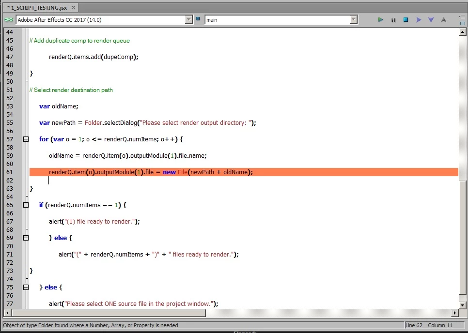 re: Batch Processing Output Module File Path with Folder Dialog Box ...