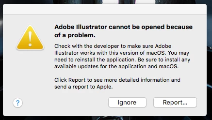Photoshop and Illustrator cannot be opened because of a problem | Community