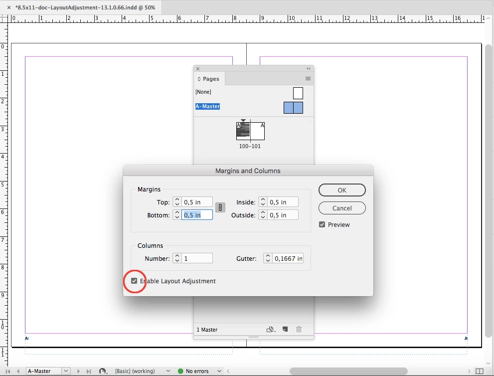 Need Solution To Resize Text Frames To Match New Margin Dimensions ...
