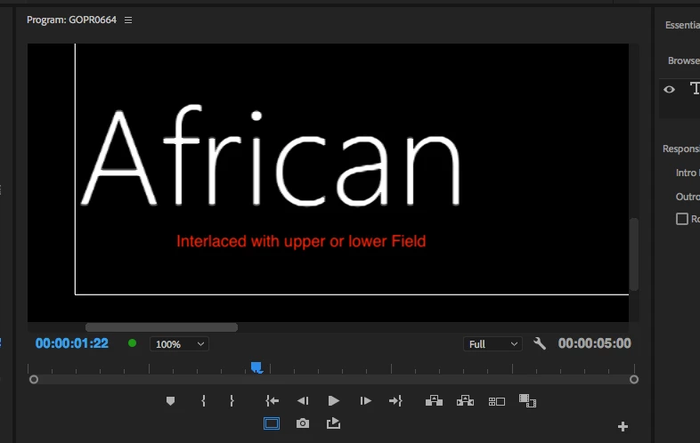 Why is the text not crisp in Premiere Pro CC 2018? | Community