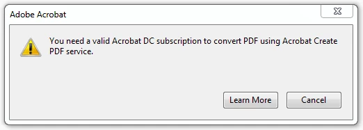 Error Create PDF service for PDF conversion | Community