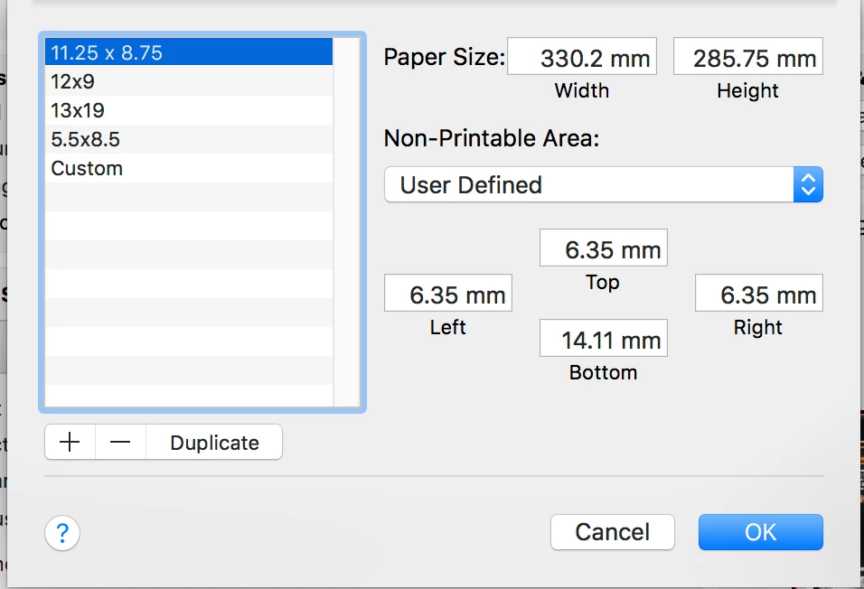 Changing Paper Side Changing new paper size unit | Community