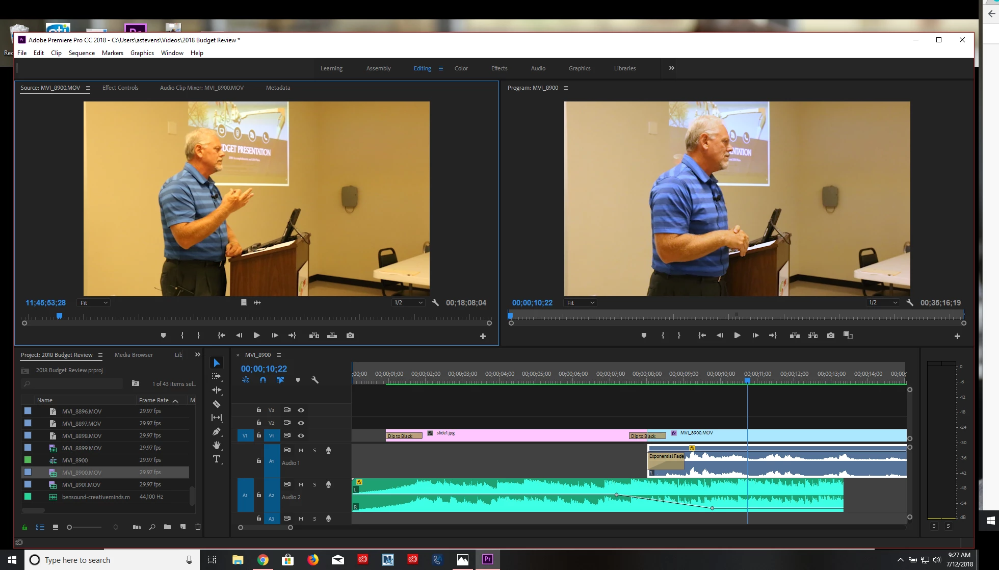 After video relink, audio track is there but not playing | Community