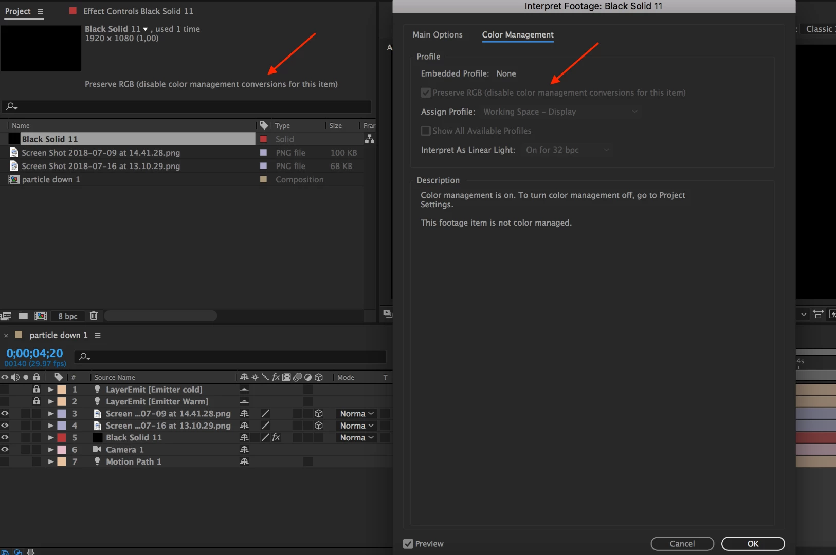 Layer emitter color change | Community