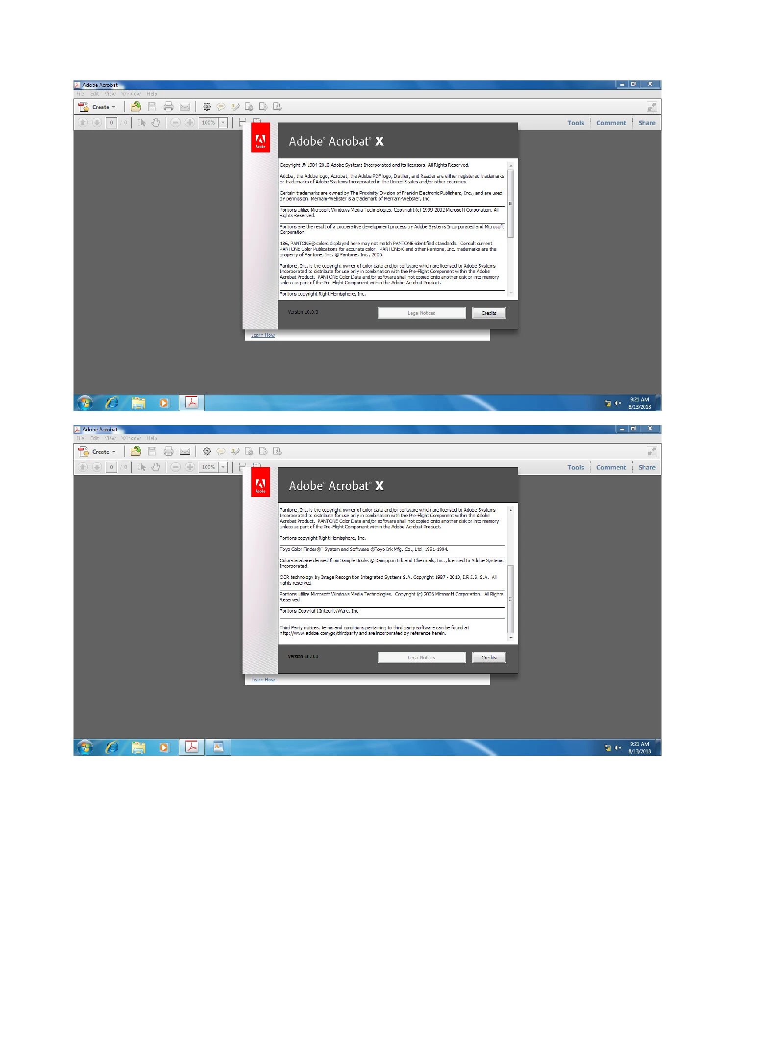 Registration Adobe Acrobat X Standard Fail | Community