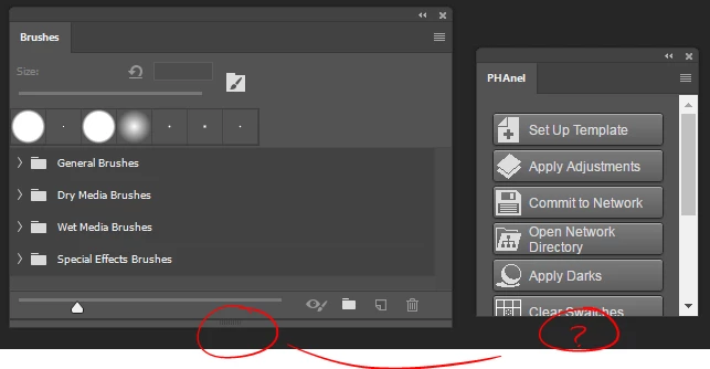Can't resize panel | Community