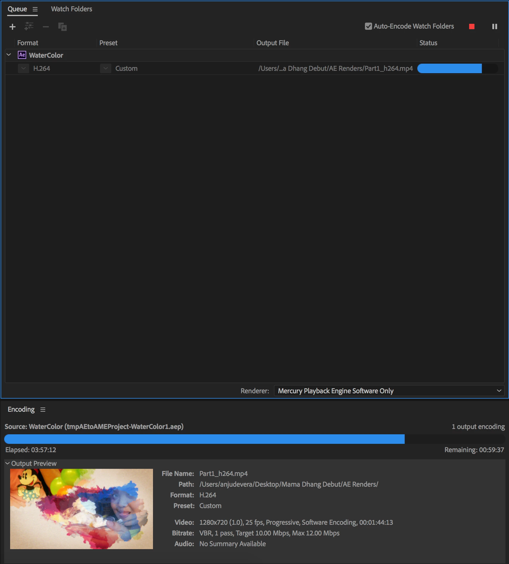 Slow render export - Adobe After Effectc CC 2018 | Community