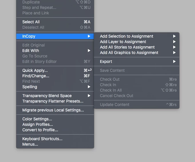 InDesign asking whether to save modified assignments | Community
