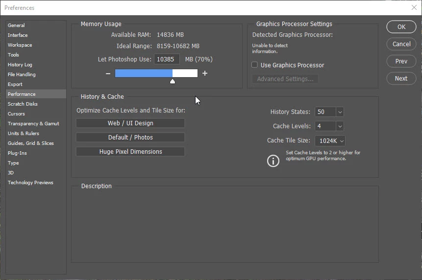 Script Alert "Could not fill because there's not enough memory" | Community