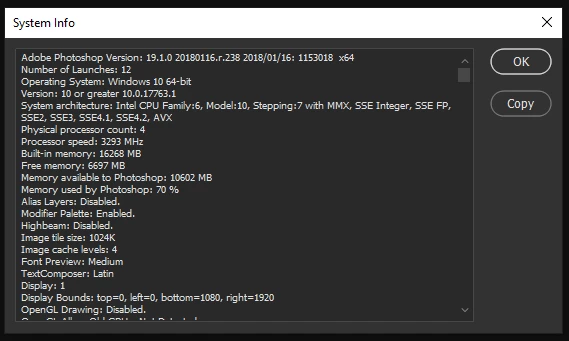 Use Graphics Processor is Grey out. | Community