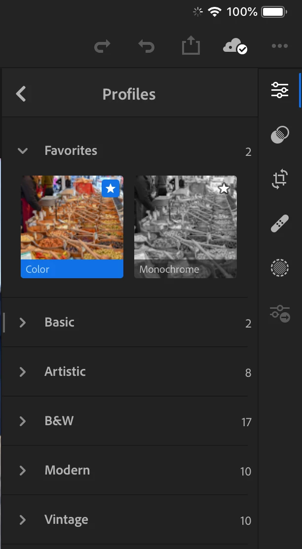 Missing Color Missing color profiles | Community