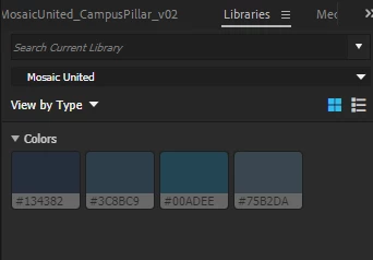 Dull Colors in the Creative Cloud Libraries Panel | Community