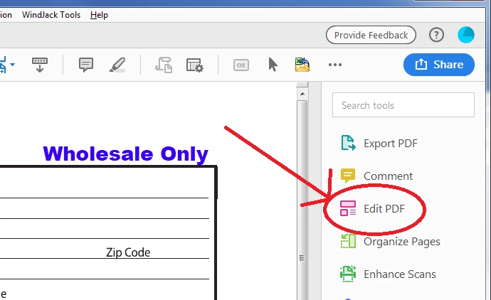 Edit text in an existing form using Acrobat X Pro | Community