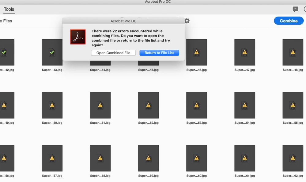 Adobe Acrobat Pro DC error | Community