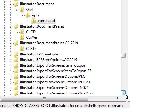 File association error: Unable to change default application for ai ...