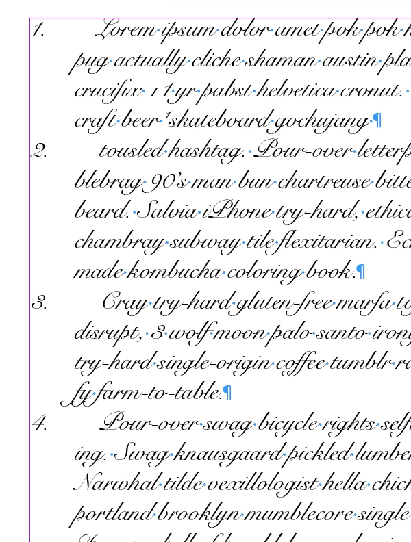 Strange, old style, paragraph formatting | Community