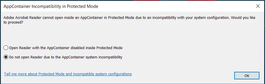 Cannot Open Any Document With Reader | Community
