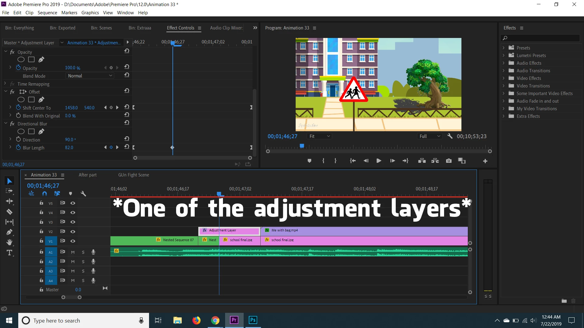 Not Rendering Adjustment Layer | Community