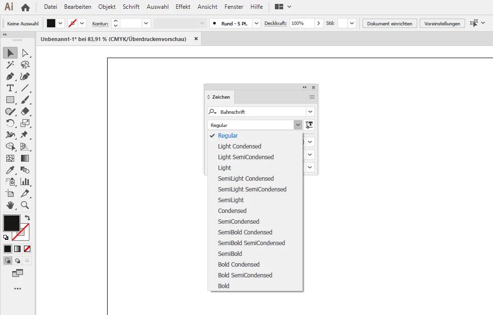 Default Microsoft font family not showing up on InDesign CC 2019 ...