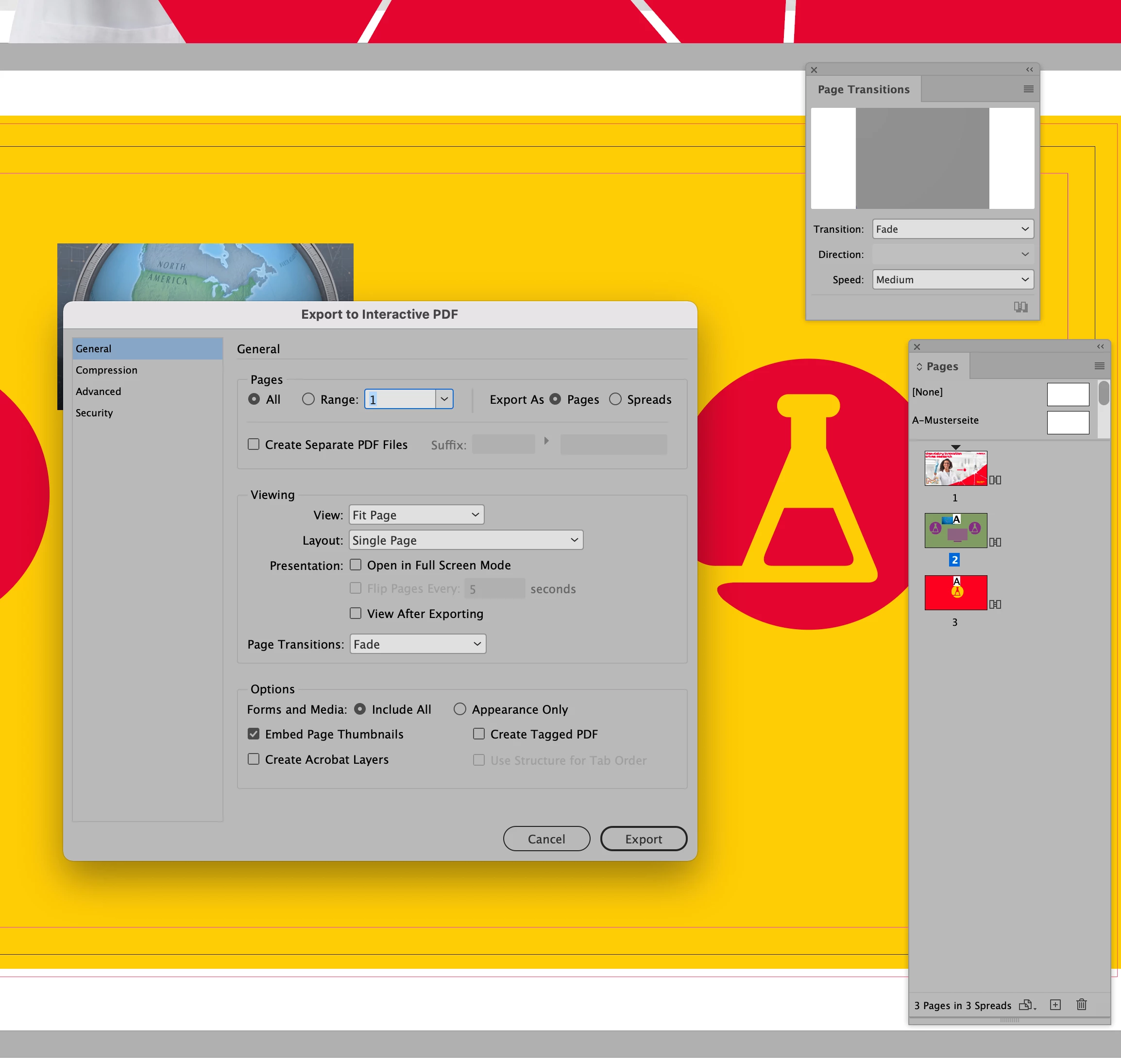 InDesign 20 Page transitions not displaying correctly | Community